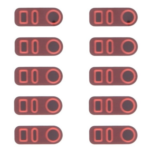 Klebeband Klebefolie Front Kamera Sensing Sticker 10 pcs für Apple iPhone 15 (A3090)