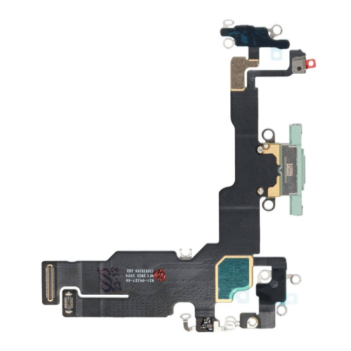 Ladeanschluss + Flexkabel green/grün 923-09764 für Apple iPhone 15 (A3090)
