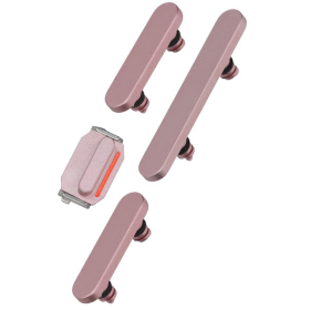 Seitentasten pink/rosa für Apple iPhone 15 (A3090)