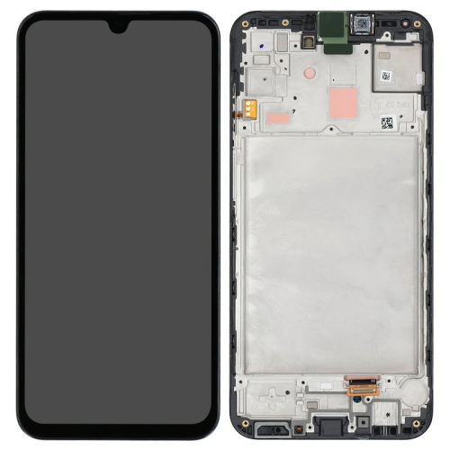 Display Modul mit Rahmen und Toucheinheit black/schwarz GH82-33637A für Samsung Galaxy A15 4G SM-A155F