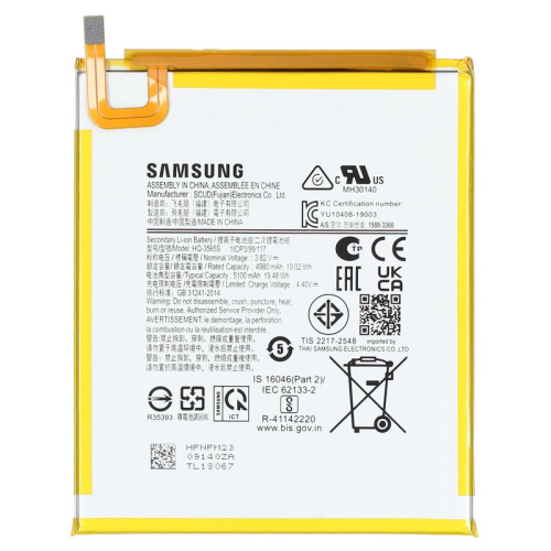 Samsung Galaxy Tab A9 Wi-Fi 8,7" SM-X110 Akku Batterie Li-Ion HQ-3565S GH81-24281A
