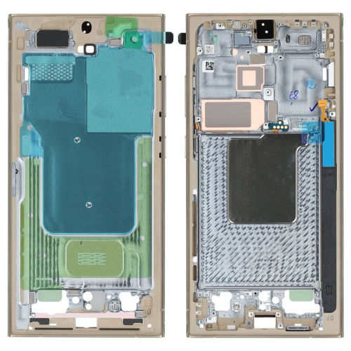 Display Modul Rahmen titanium yellow/gelb GH82-33399C für Samsung Galaxy S24 Ultra SM-S928B
