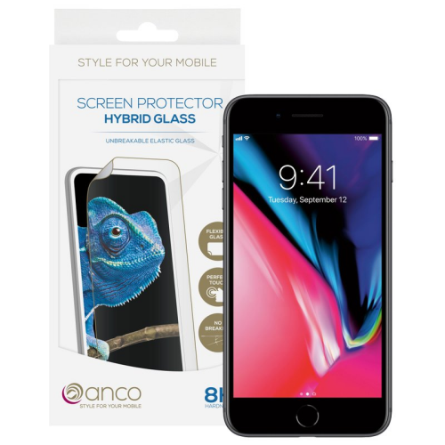 anco Hybrid Glass für Apple iPhone 7, 8