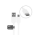 anco microUSB Daten- und Ladekabel 1,2m - white