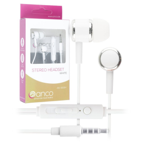 anco Stereo-Headset - white