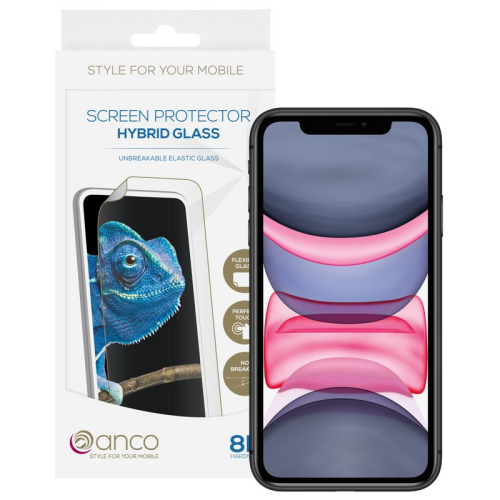 anco Hybrid Glass für Apple iPhone XR, 11
