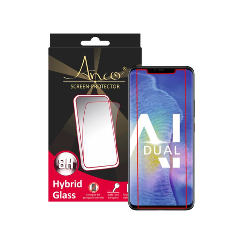 anco Hybrid Glass für HUAWEI Mate 20 Pro, Mate 20 RS