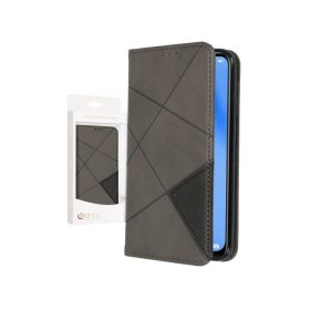 anco Bookcase Rhombus für HUAWEI P40 Lite - grey