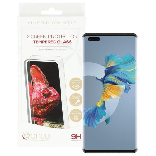 anco Tempered Glass 3D für HUAWEI Mate 40 Pro, 40 Pro+, 40 RS