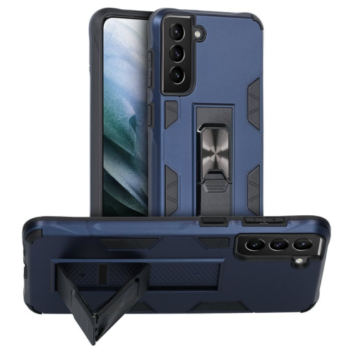 anco Soldier Armor Shockproof Case für G996B Samsung Galaxy S21+ - blue