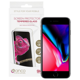 anco Tempered Glass für Apple iPhone 7, 8