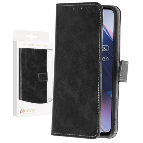 anco Bookcase für OPPO Reno5 4G, 5G, Find X3 Lite - black