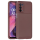 anco Carbon Fiber Case für OPPO A74, A54 5G - brown
