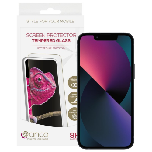 anco Tempered Glass Fullscreen für Apple iPhone 13 mini