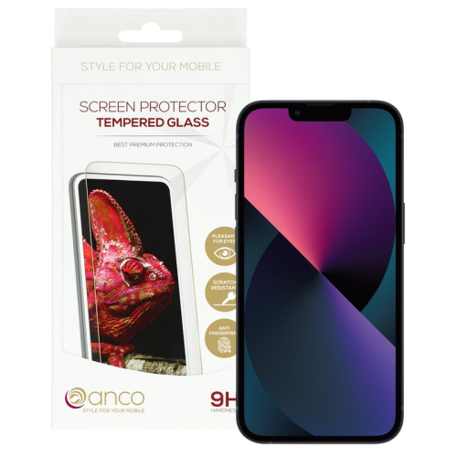anco Tempered Glass Fullscreen für Apple iPhone 13