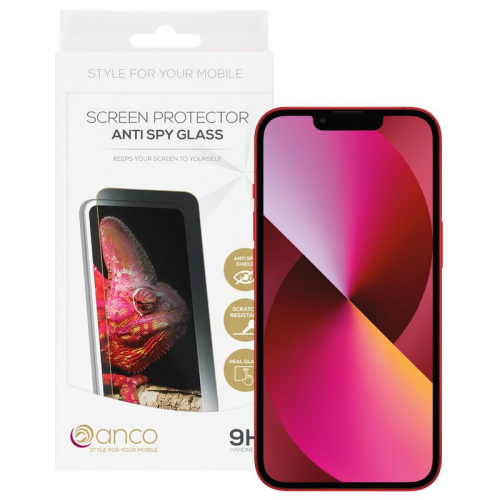 anco Tempered Glass Anti-Spy für Apple iPhone 13