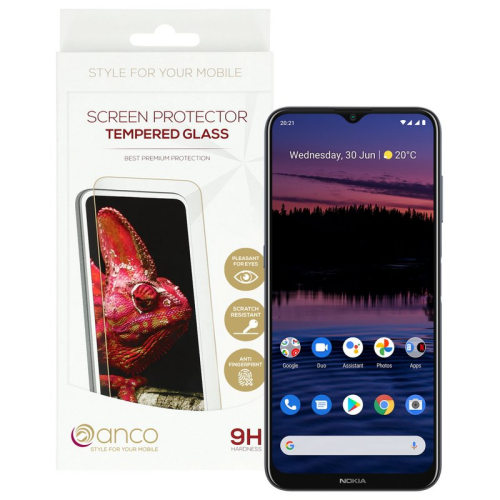 anco Tempered Glass Fullscreen für Nokia G10, G20, C21 Plus