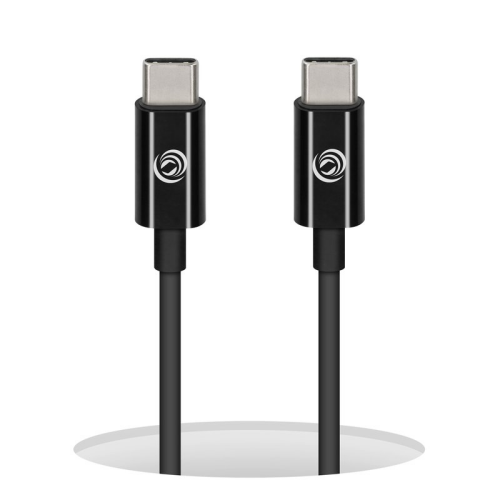 anco USB-C auf USB-C Lade- und Datenkabel 2m - black