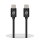 anco Premium USB-C auf USB-C Lade- und Datenkabel Nylon USB 3.2 Gen.2x2 1m - black