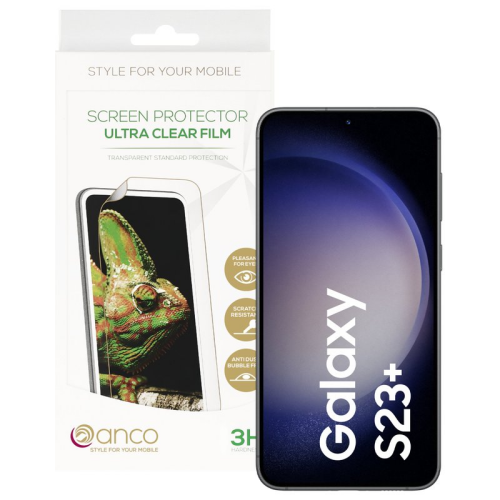 anco Displayschutzfolie für S906B, S916B Samsung Galaxy S22+, S23+ - ultra clear