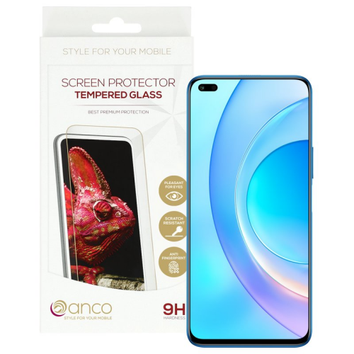 anco Tempered Glass Fullscreen für HUAWEI nova 8i, Honor 50 Lite