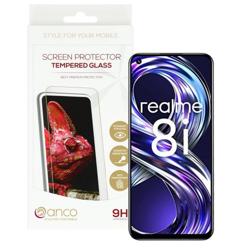 anco Tempered Glass Fullscreen für realme 8i