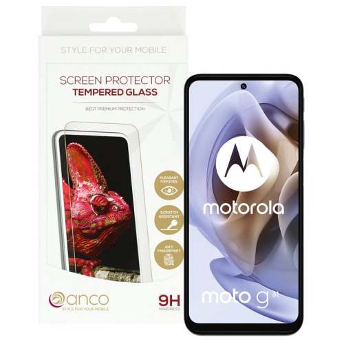 anco Tempered Glass Fullscreen für Motorola Moto G31, G41, G71 5G