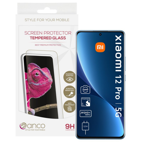 anco Tempered Glass Fullscreen für Xiaomi 12 Pro