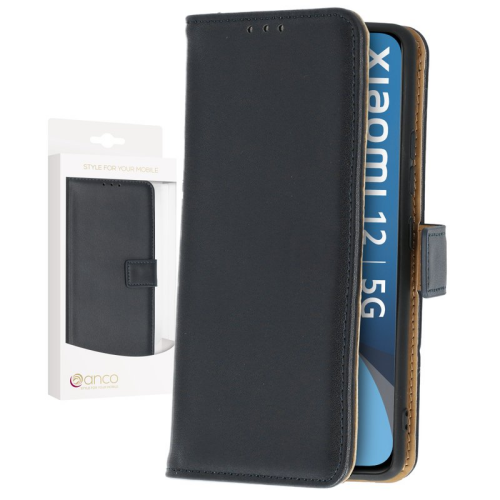 anco Bookcase für Xiaomi 12, 12X, 12S - black