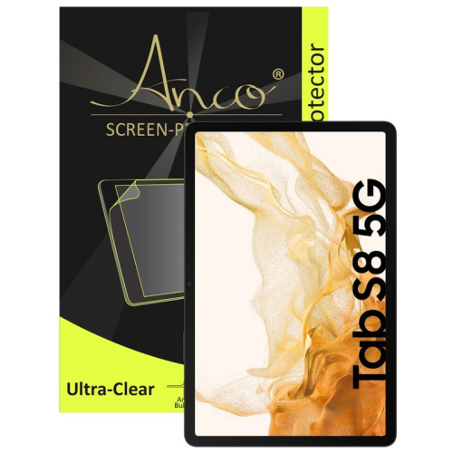anco Displayschutzfolie für X706B Samsung Galaxy Tab S8 - ultra clear