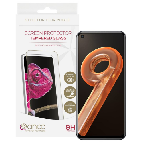 anco Tempered Glass Fullscreen für realme 9i, C33