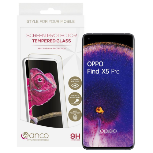 anco Tempered Glass Fullscreen für OPPO Find X5 Pro