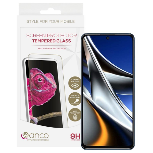 anco Tempered Glass Fullscreen für POCO X4 Pro 5G