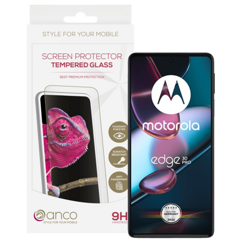 anco Tempered Glass Fullscreen für Motorola Edge 30 Pro