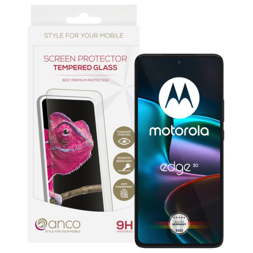 anco Tempered Glass Fullscreen für Motorola Edge 30
