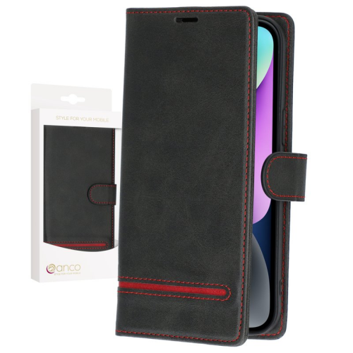 anco Bookcase Splicing für Apple iPhone 14 Plus - black