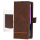 anco Bookcase Splicing für Apple iPhone 14 Plus - brown