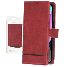 anco Bookcase Splicing für Apple iPhone 14 Plus - red