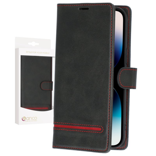 anco Bookcase Splicing für Apple iPhone 14 Pro Max - black