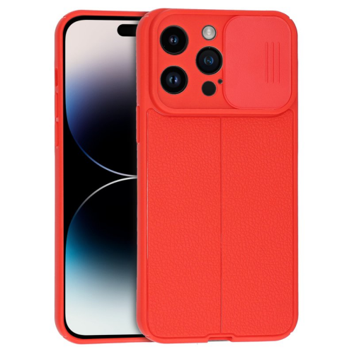 anco TPU Case with camera protection für Apple iPhone 14 Pro Max - red