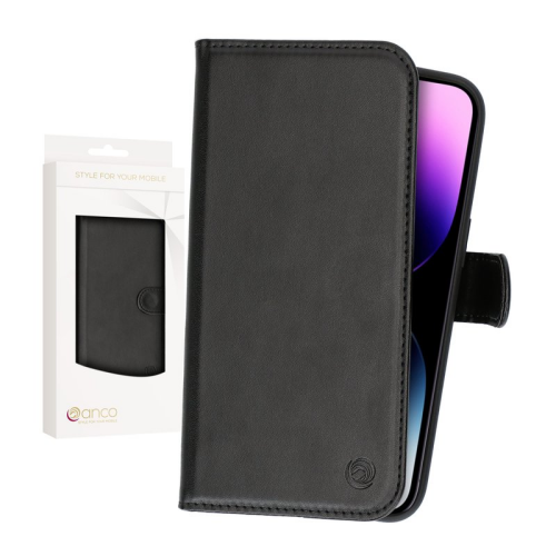 anco Detachable Wallet Case für Apple iPhone 14 Pro - black