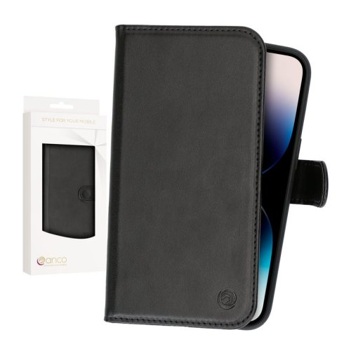 anco Detachable Wallet Case für Apple iPhone 14 Pro Max - black
