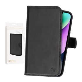 anco Basic Bookcase für Apple iPhone 14 Plus - black