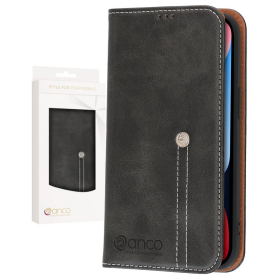 anco Bookcase Phoenix für Apple iPhone 14 Plus - black