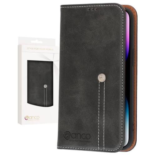 anco Bookcase Phoenix für Apple iPhone 14 Pro Max - black