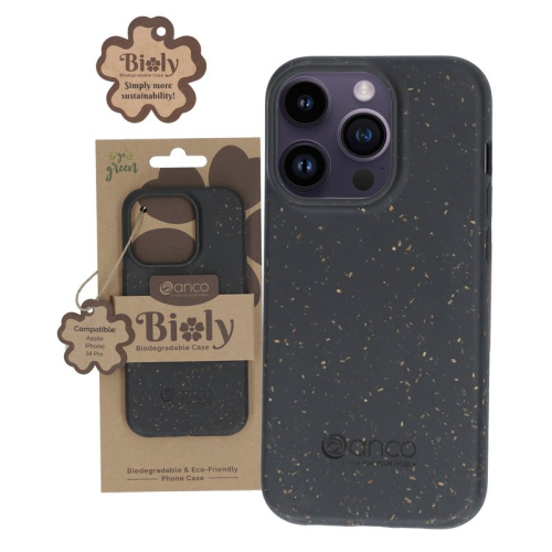 anco Bioly Case für Apple iPhone 14 Pro - black