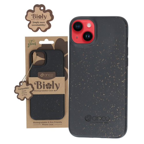 anco Bioly Case für Apple iPhone 14 Plus - black