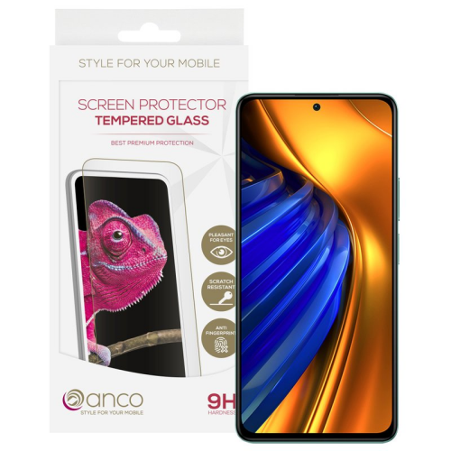 anco Tempered Glass Fullscreen für POCO F4 5G