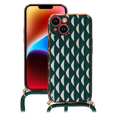 anco Case Lanyard Lampskin für Apple iPhone 14 Plus - green