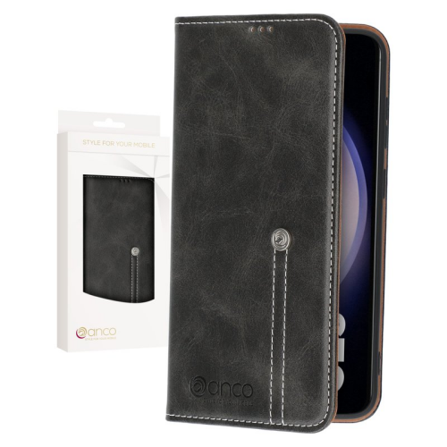 anco Bookcase Phoenix für S911B Samsung Galaxy S23 - black
